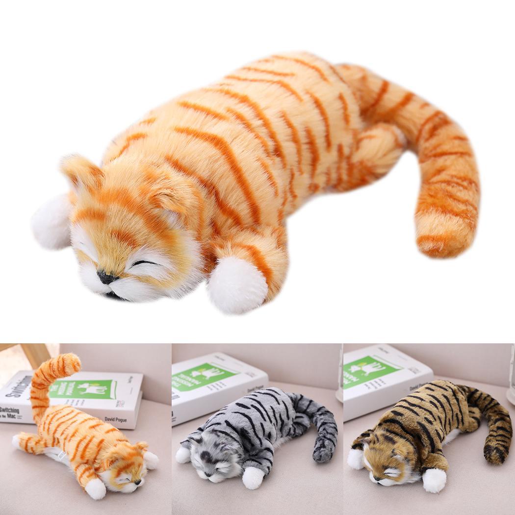 Chat Ragdoll électronique en peluche – Interactif, doux et réaliste, à partir de 3 ans