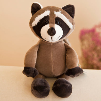 Peluche animaux de la jungle 25 cm – Lion, girafe, éléphant, singe, chien ou tigre, cadeau d'anniversaire idéal