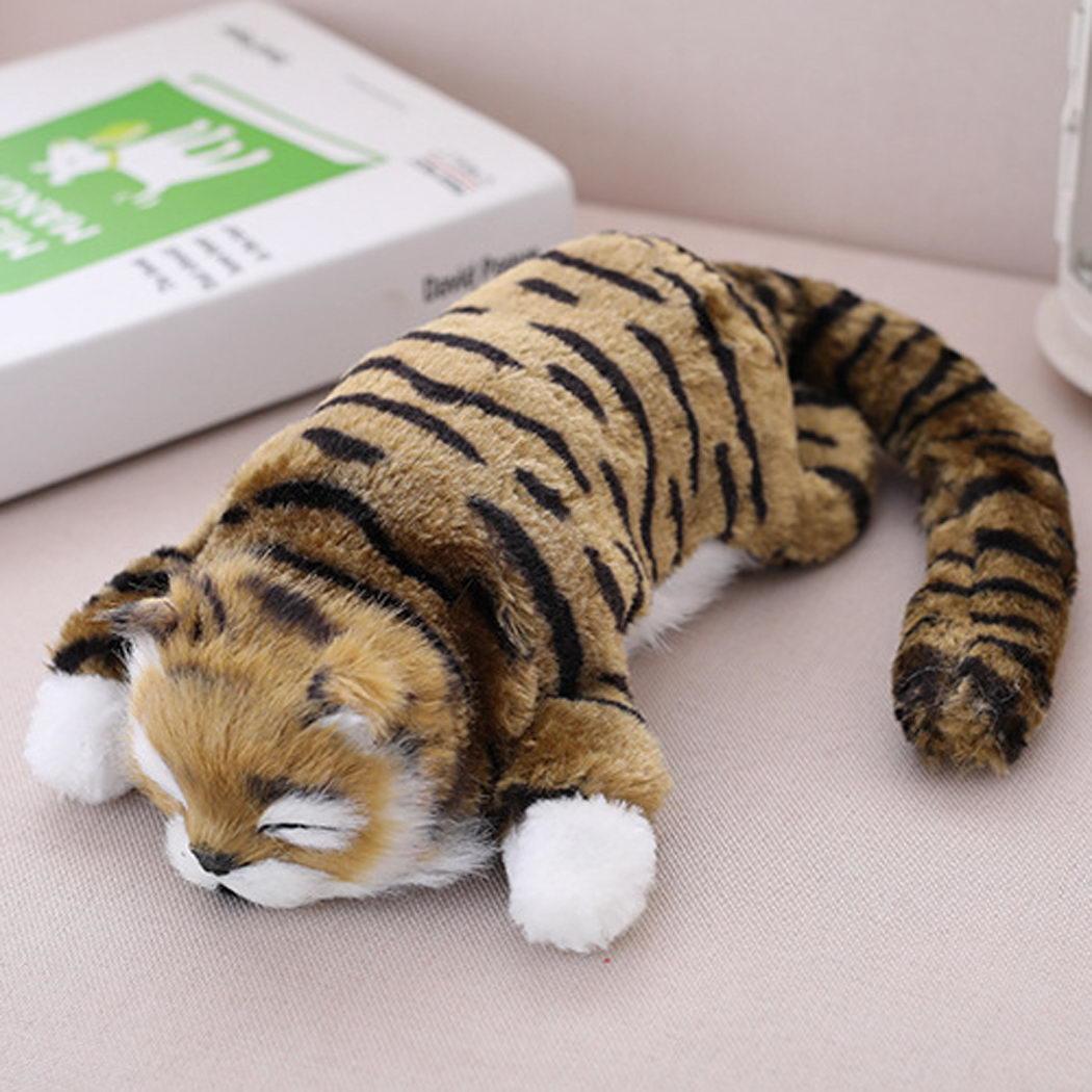 Chat Ragdoll électronique en peluche – Interactif, doux et réaliste, à partir de 3 ans