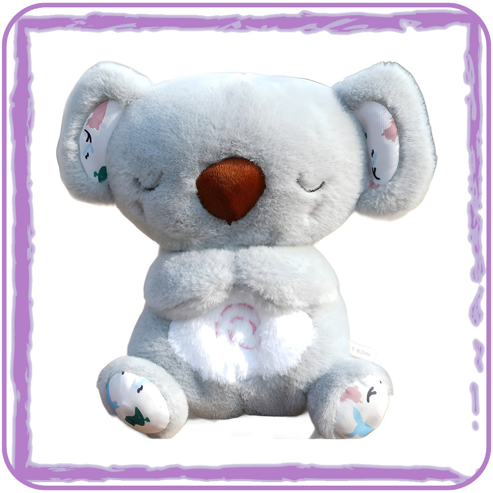 Peluche koala musicale et lumineuse pour bébé, idéale pour le coucher