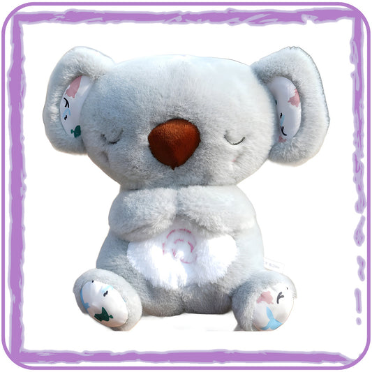 Peluche koala musicale et lumineuse pour bébé, idéale pour le coucher